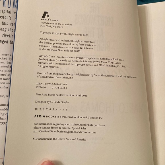 Marlo Thomas Book Right Words at the Right Time Volume 2 Vintage Hardback - Picture 12 of 13